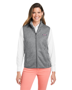 Vineyard Vines Women's Grey Heather Collegiate Shep Shirt - Sample