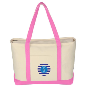 Large Starboard Cotton Canvas Tote Bag