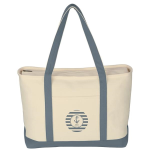 Large Starboard Cotton Canvas Tote Bag