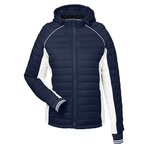 Nautica Ladies' Nautical Mile Puffer Packable Jacket