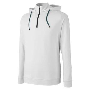 Swannies Golf Unisex Vandyke Quarter-Zip Hooded Sweatshirt