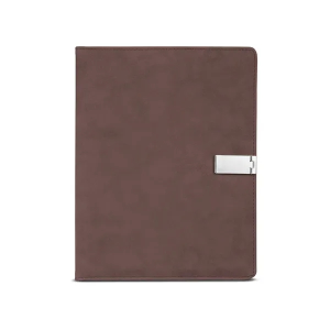 Leeman Nuba Cover With Phone Stand Refillable Journal 6.3''X 8.39''