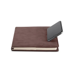 Leeman Nuba Cover With Phone Stand Refillable Journal 6.3''X 8.39''