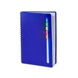 Prime Line Semester Spiral Notebook With Sticky Flags 6.2...