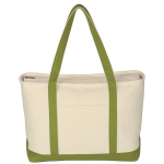 Large Starboard Cotton Canvas Tote Bag